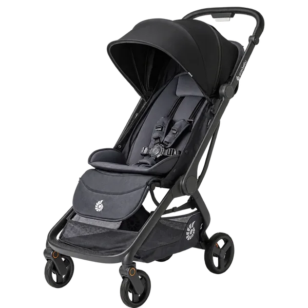 Poussette Ergobaby Metro 3 noire dépliée